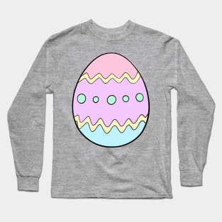 Pastel Easter Egg Long Sleeve T-Shirt